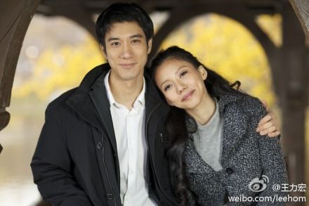 王力宏与新婚妻子