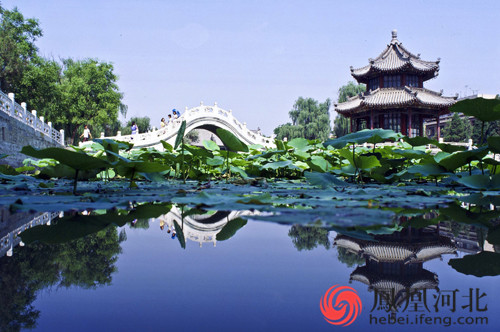 保定古莲花池:虽城市嚣嚣而得三湘七泽之乐_河北频道_凤凰网