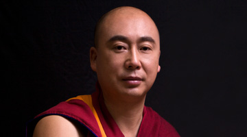 金刚上师罗藏旦巴及家族唐卡艺术展开幕