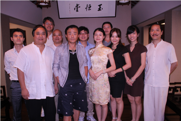 周立波做客玉恒堂