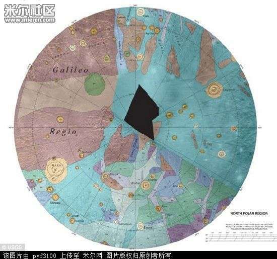 400多年后这颗卫星终于有了第一份地图,这是有史以来木卫三第一次