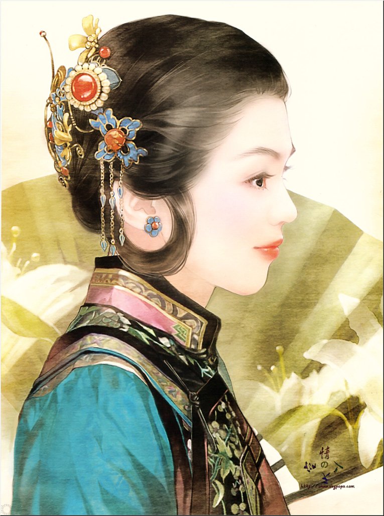 东方画姬 德珍 <em>细腻</em>刻画深宫后院<em>女人</em>的缱绻柔