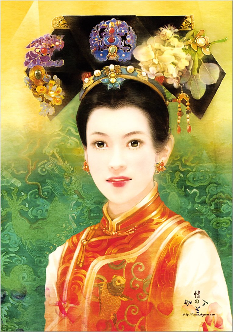 东方画姬 德珍 <em>细腻</em>刻画深宫后院<em>女人</em>的缱绻柔
