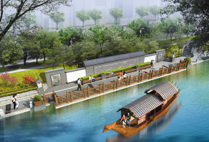 西安南门改造工程顺利 市民再添休闲好去处