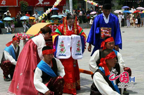 黑龙江少数民族特色民俗 仪式隆重的朝鲜族婚