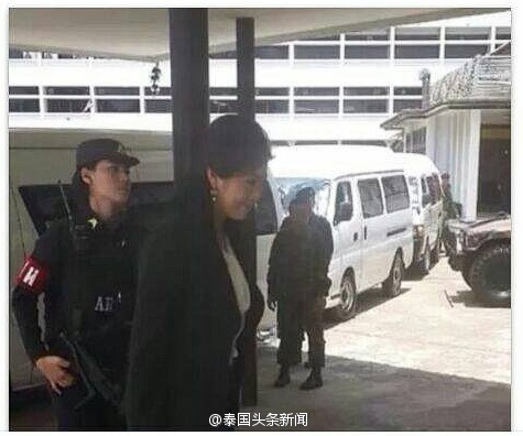 泰国军方:英拉等政治人士或将被扣留一周(图)