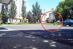 疑似击落MH17的导弹发射器