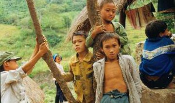 中越边境难民村