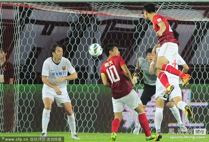 中超-广州恒大1-0上海上港