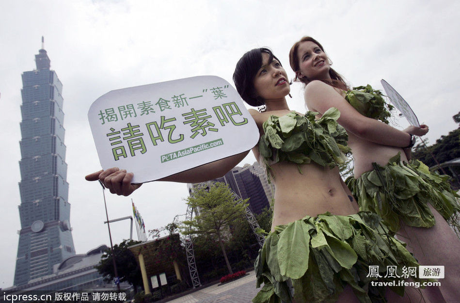 国际素食<em>日</em> 看<em>美女</em>裸体无肉宣传 _旅游频道_