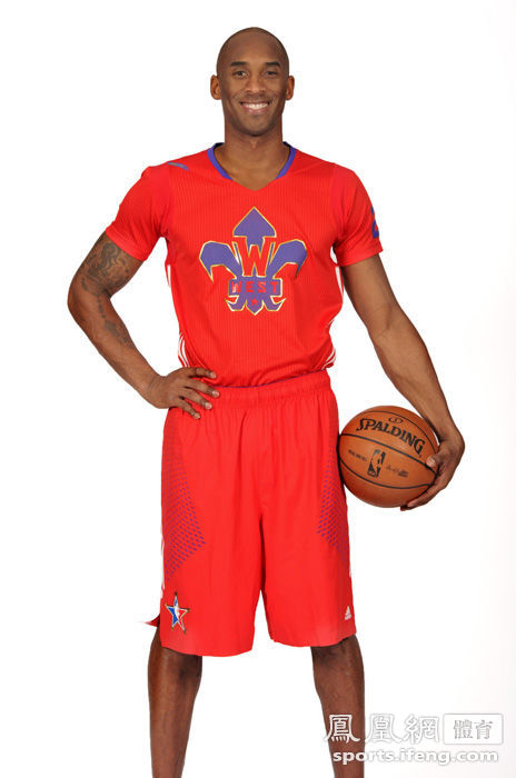 2014年NBA全明星首发定妆照