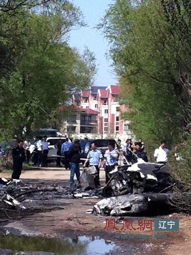 内部人员称:沈阳桃仙机场附近坠机事故或因机