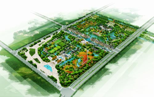南京凤凰公园平面图 南京凤凰公园平面图