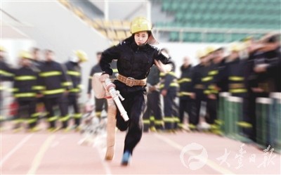 盐城大丰首届保安消防比武平安夜举行