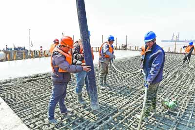 盐城大丰港区滚装码头加快建设