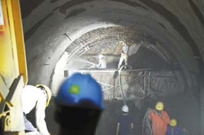 徐州轨道交通1号线一期工程杏韩区间斜井通道