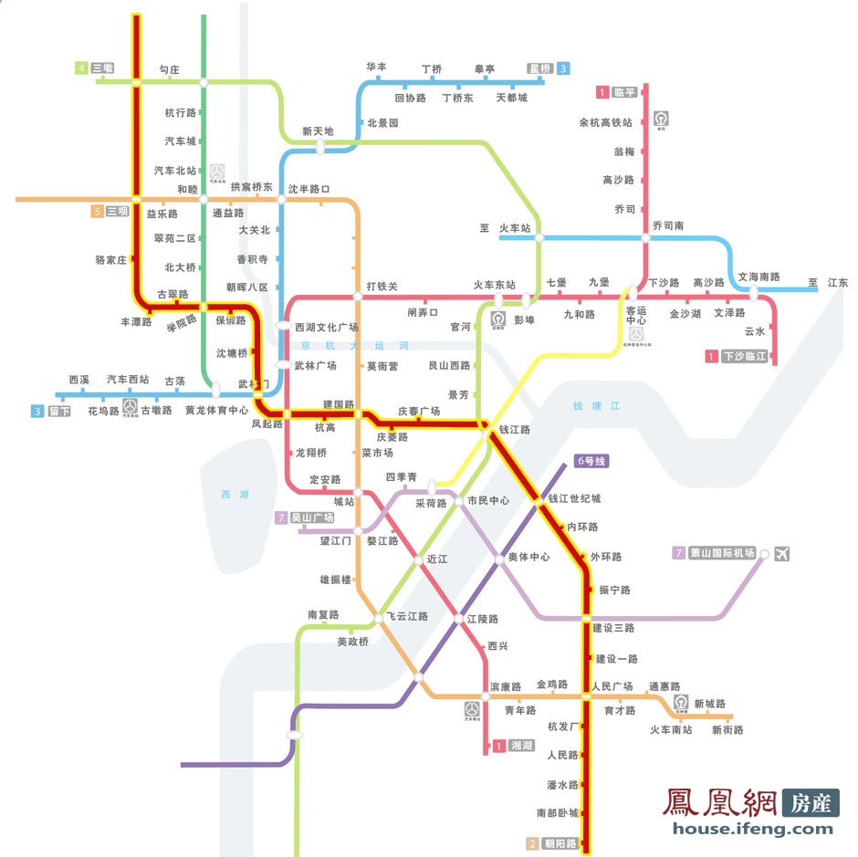 地铁交通有效串联 杭州楼市板块迎发展新契机