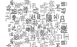 百家姓排行_2023年中国姓氏排名一览