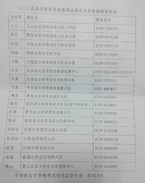 临沂保安上岗将持证 聘无证者最高或被罚5万