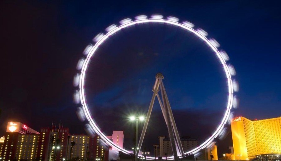 世界最大观光摩天轮亮相拉斯韦加斯
