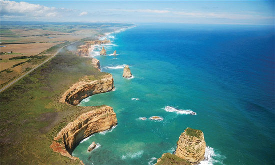 澳大利亚大洋路自驾游 梦幻彩虹海岸线