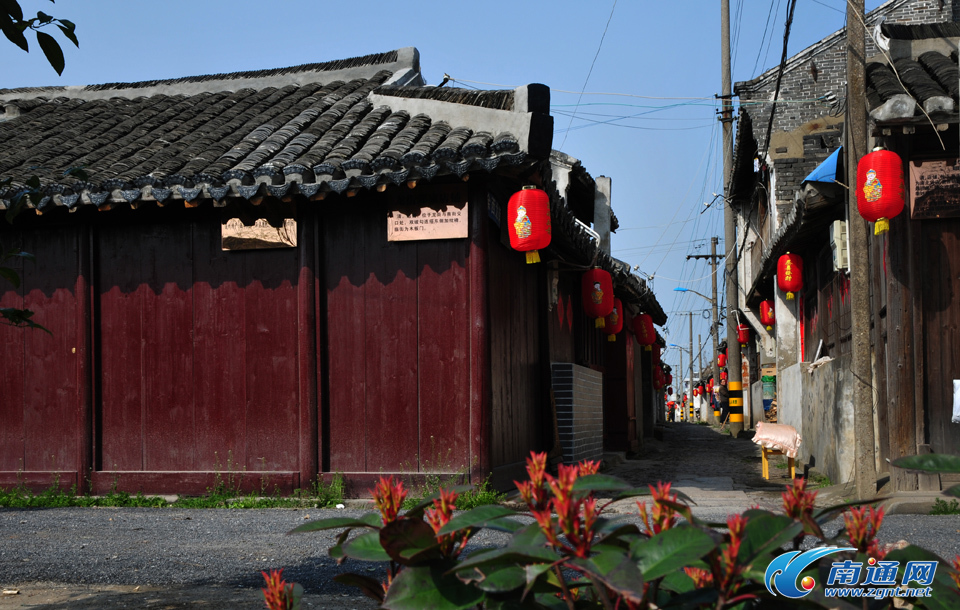 走进蓝印花布的发祥地 南通余西古镇