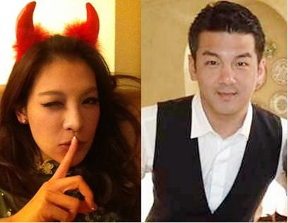  嫩模林若亚 晒与贾静雯前夫牵手照 称其为老公