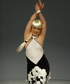 中国国际时装周芙蓉姐姐现场热舞