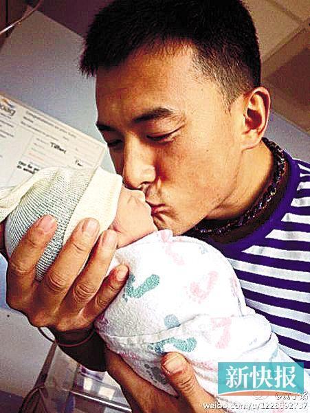 何洁儿子曝光网友取名“赫和何”（图）