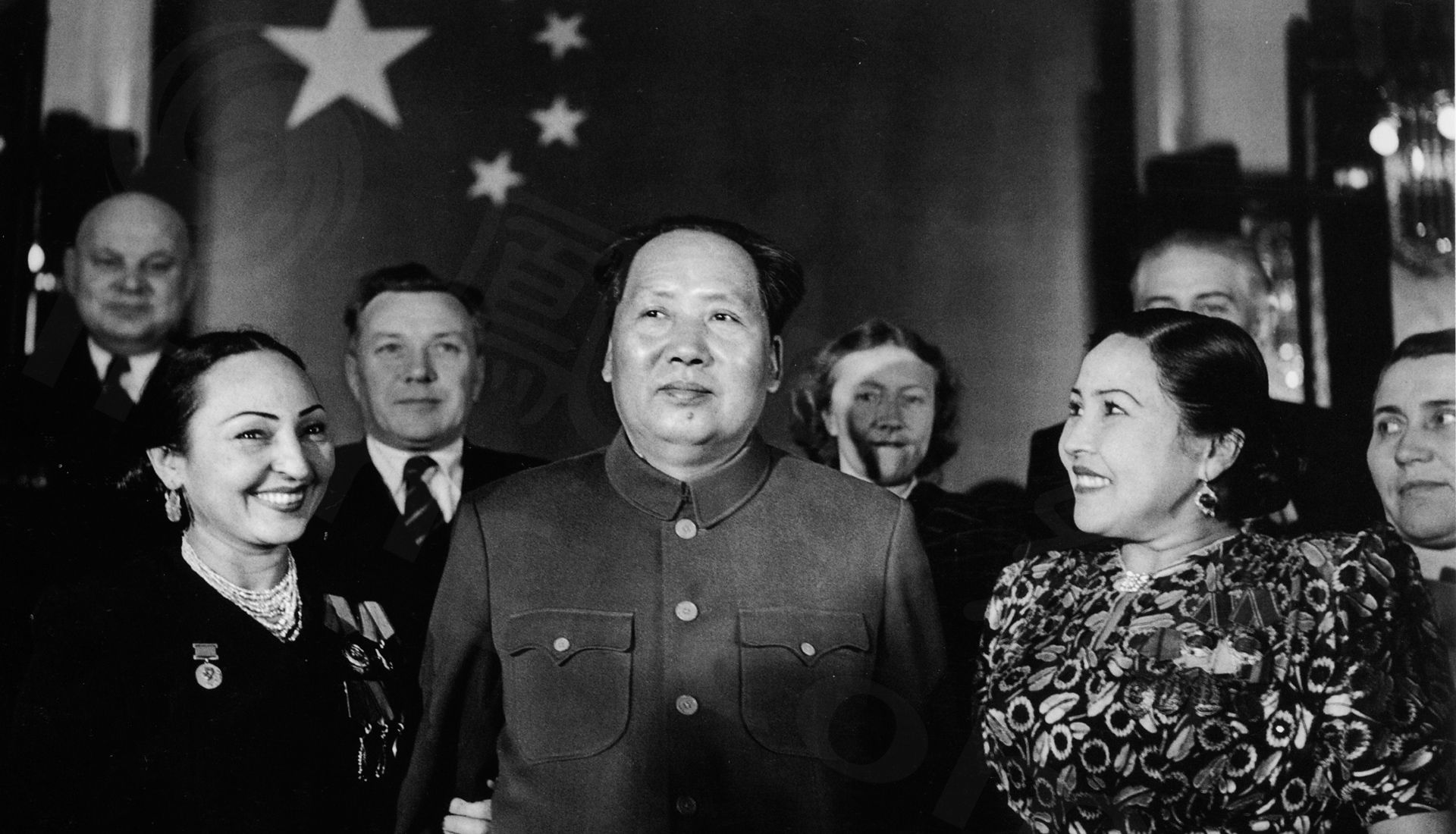 1952年会见苏联艺术家