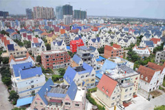 广西北海近百栋别墅长期空置