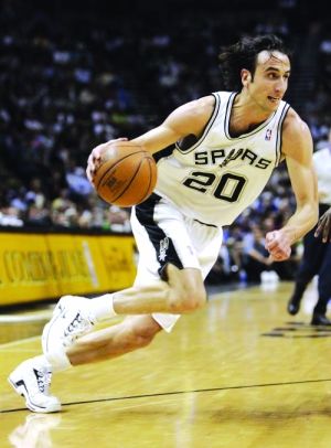 吉诺比利与马刺续约两年 GDP组合继续冲击总