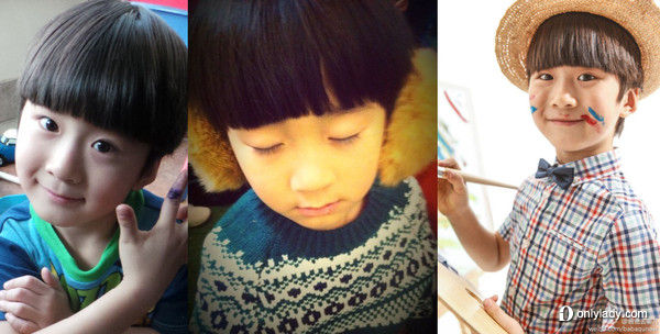 Angela Kimi星二代领衔 儿童<em>发型</em>潮爆2014_山