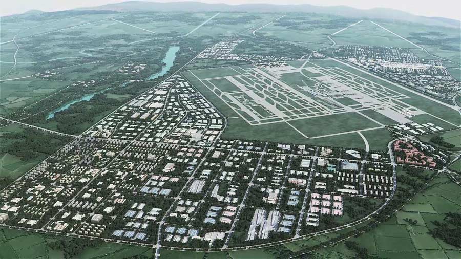空港新城将建设成航空枢纽和内陆空港城市示范