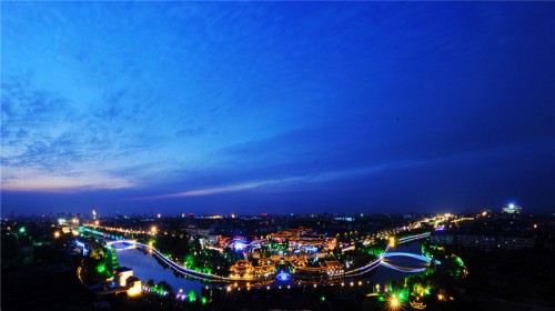 【扬州】古运河 万紫千红交相辉映