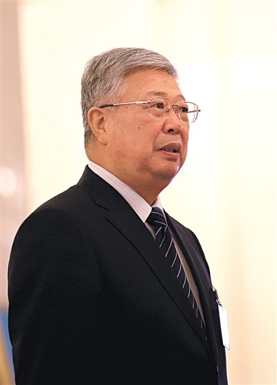 3月9日，民政部部长李立国接受媒体采访。 新京报记者侯少卿摄