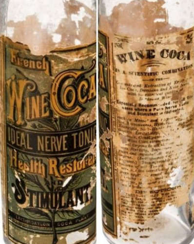 英国《每日邮报》刊登了一张世界最古老可乐瓶的照片