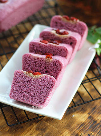 制作非常简单的紫薯发糕_西北频道_凤凰网