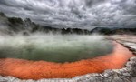 罗托鲁阿火山温泉