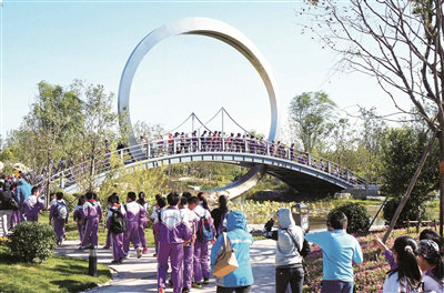 武清绿博园 秋游好去处