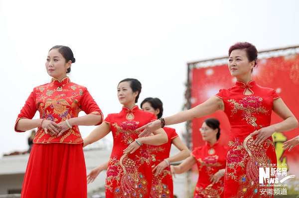 安徽固镇:幸福生活舞出最炫民族风