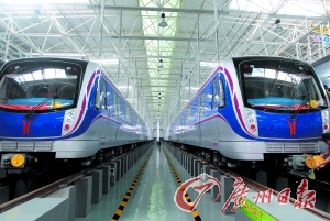 周六14时广州地铁六号线开通