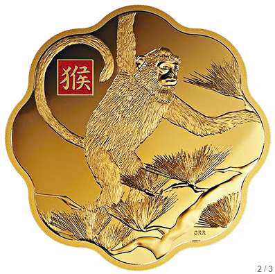 加拿大抢早推出猴年纪念币灵感来自西游记（图）