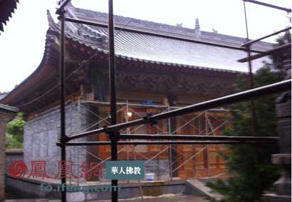 佛教-风雨中的文化巡礼 京津高校学生社团参访兴教寺