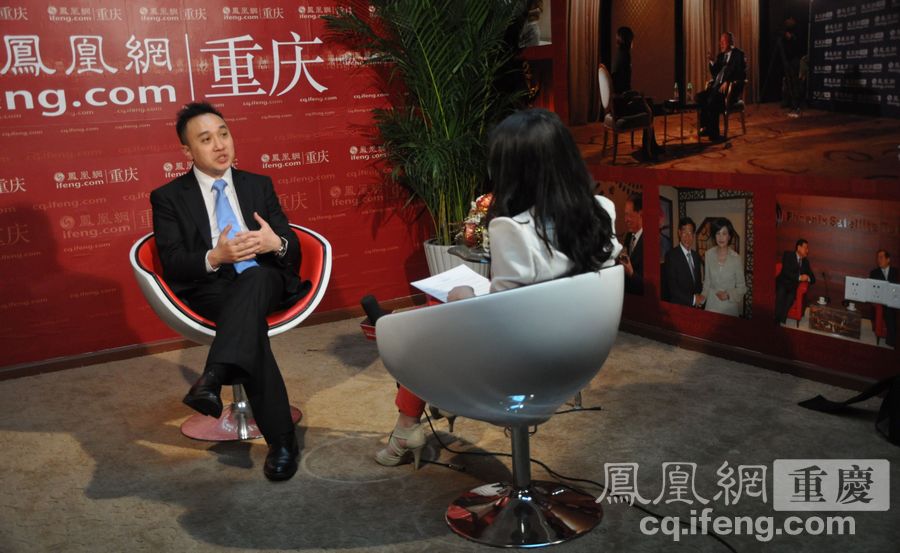 组图:东亚银行(中国)财富管理部总经理陈柏轩做