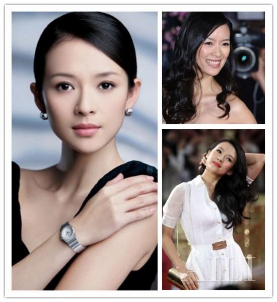 女星争当"黑发星人 本色演绎国际范儿