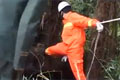 贵州山洞现神秘女尸 救援者进入后突然无信号
