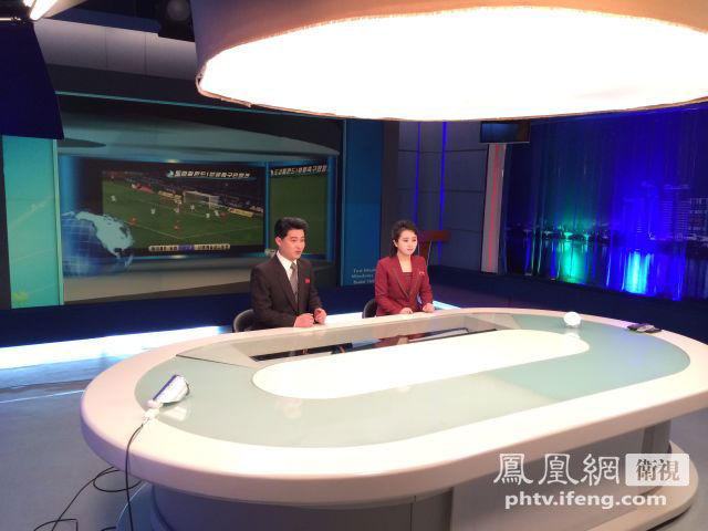 凤凰卫视记者常洛闻走进朝鲜中央电视台