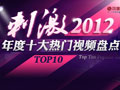 刺激2012 年度十大热门视频盘点