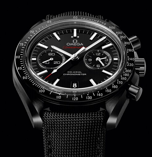 欧米茄超霸系列 月之暗面 黑色陶瓷腕表